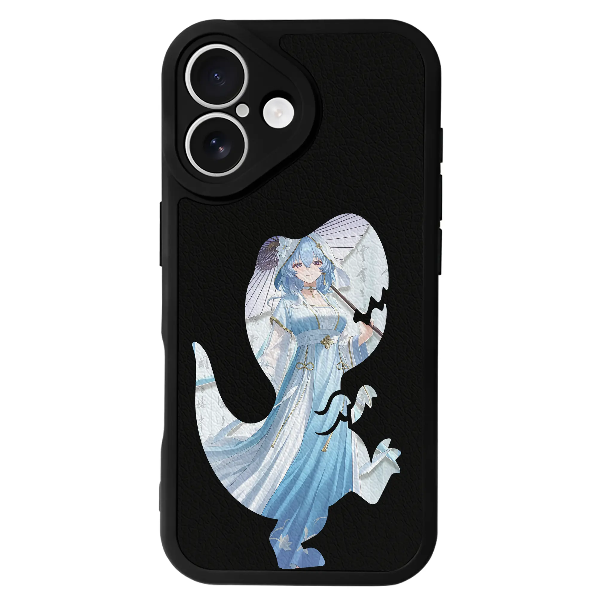 鳴潮 グッズ ショアキーパー - IPhone 16シリーズ対応 ・ シリコンスマホケース ・ レザー調 ・ 高精度フィット ・ 耐衝撃 ・ ワイヤレス充電対応 ・ 精密カット